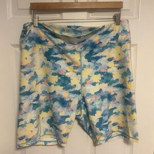 Joe Fresh Multicolor Patterned Bike Shorts